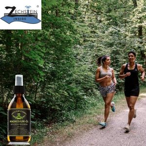 Zusammen Joggen mit Magnesium Öl